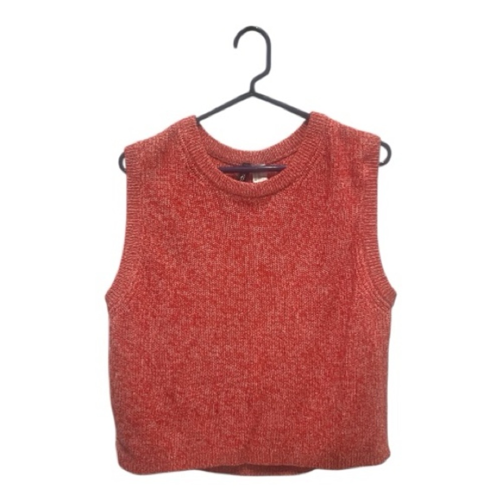 H&M Red Knit Sweater Vest